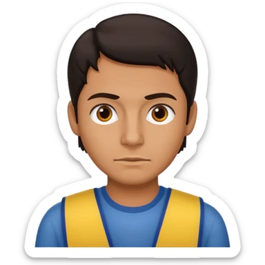 Colombian migrant sticker