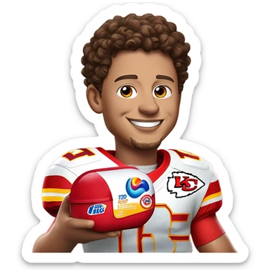 Patrick mahomes tide pods sticker