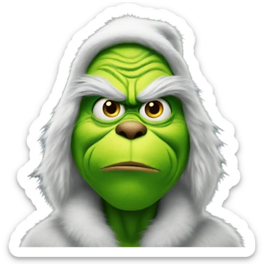 grinch sticker