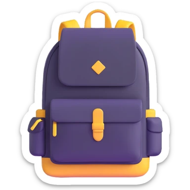 school backpack sticker