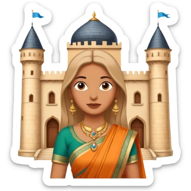 India Luxembourg  sticker