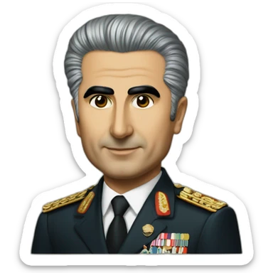 Mohammad Reza Pahlavi sticker