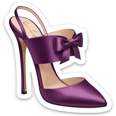 Agent Provocateur Elice Plum Mules
 sticker