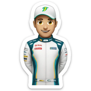 formula 1 driver sticker
