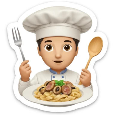 Tung tung sahur italian brainrot sticker