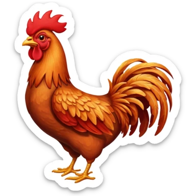 Cock sticker
