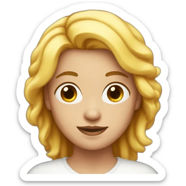 well-chested-white-woman sticker