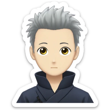 Toji zenin from jujutsu kaisen sticker