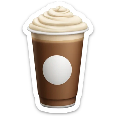 Mocha drink sticker