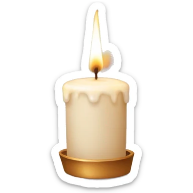 Candle sticker