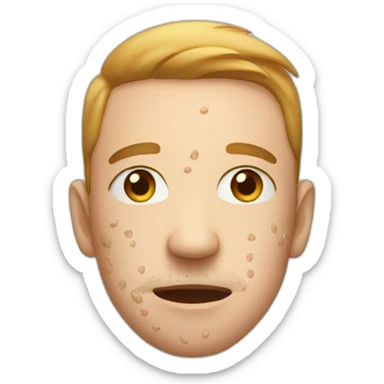 rash on face sticker