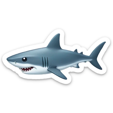 shark trompet sticker