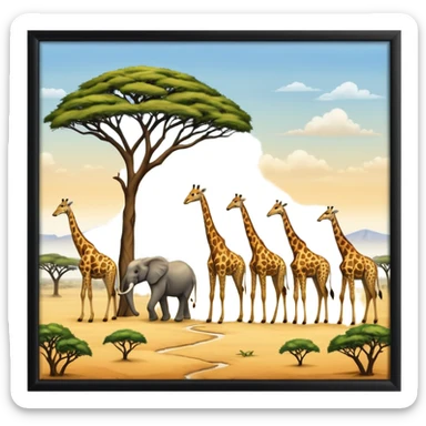 AFRICA sticker