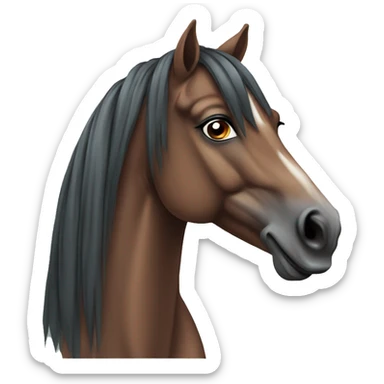 Arabian horse sticker