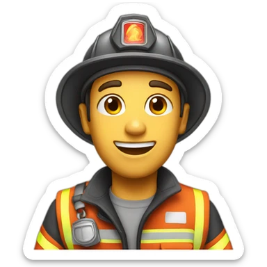 fire-fighter sticker
