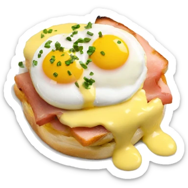 eggs benedict sticker