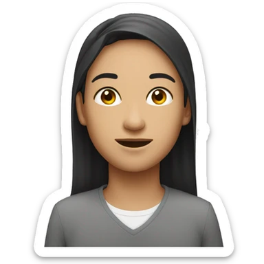 pria dengan wajah kesal sticker