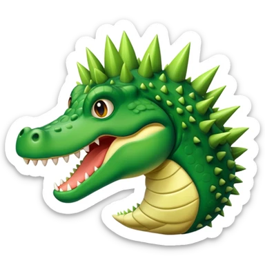 Bombardino crocodino sticker