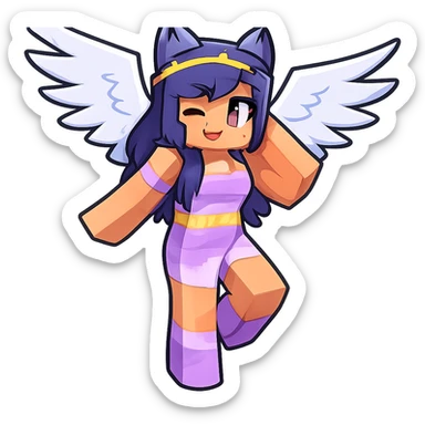 Extract the character from the background, including the clothes and accessories they are wearing, and place on a transparent background. Keep the original style and appearance exactly the same.

 sticker