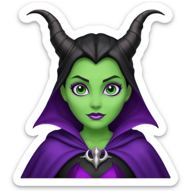 maleficent As a Emoji that don’t already exists. sticker