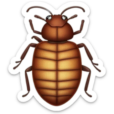 bedbug sticker