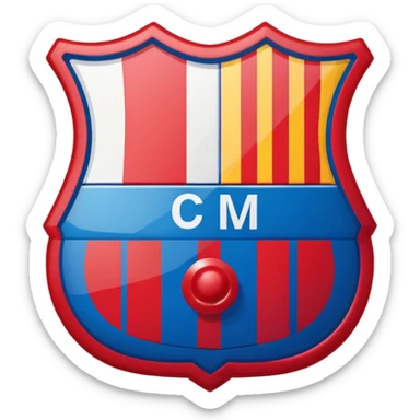 Barcelona logo in high quality sticker