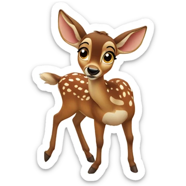 bambi sticker