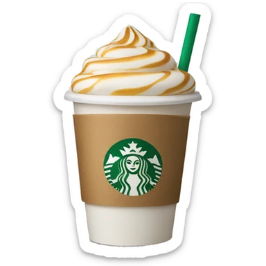 starbucks cup sticker