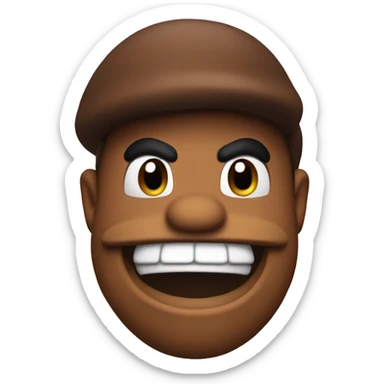 Goomba from Mario  sticker