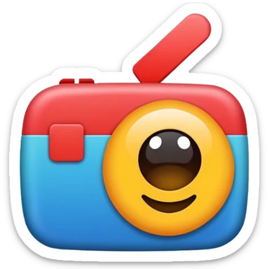 Create an emoji of the parafiends youtube channel logo sticker