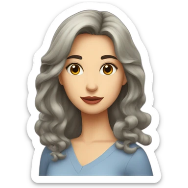 luna de abril sticker