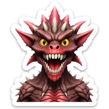 Demogorgone sticker