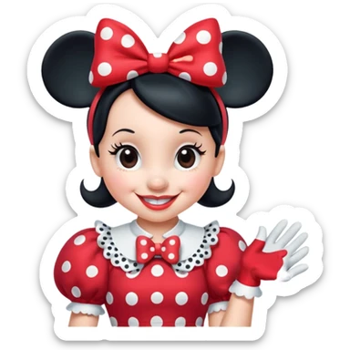 minnie mouse  sticker