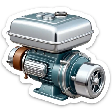 boat motor vintage  sticker