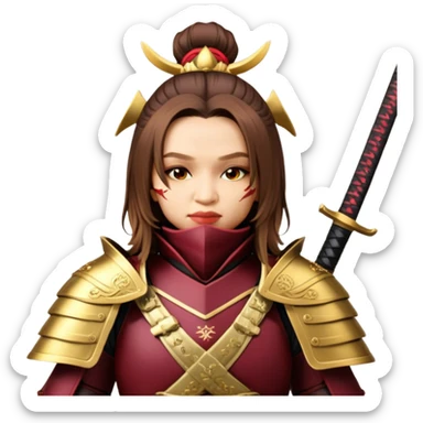 Samurai Leader sticker