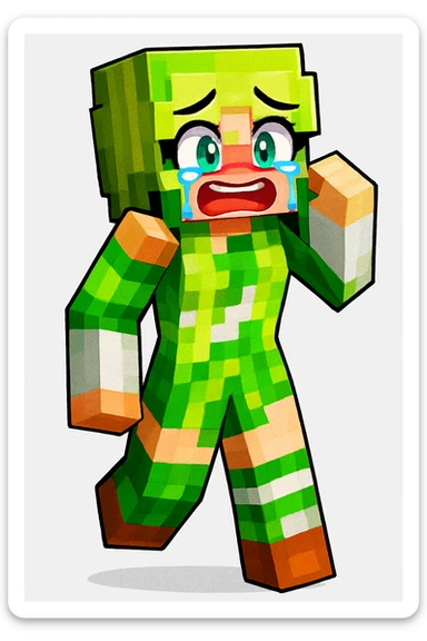 Extract every character from the picture. character including the clothes and accessories they are wearing, and place on a transparent background. Keep the original style and appearance exactly the same. and separately give me the each character picture. There is 3 character in this image. there is two dog

 sticker