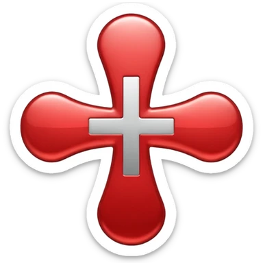 medical Cross  sticker