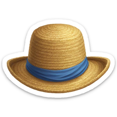 Straw hat Luffy’s hat sticker