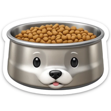 dog food bowl

 sticker