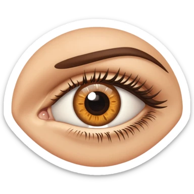 Eye techniques sticker