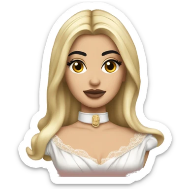 Kylie Jenner as an aristocrate sticker