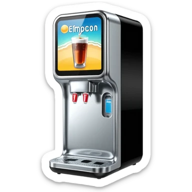 Digital soda dispenser   sticker