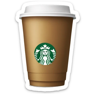 starbucks coffee sticker