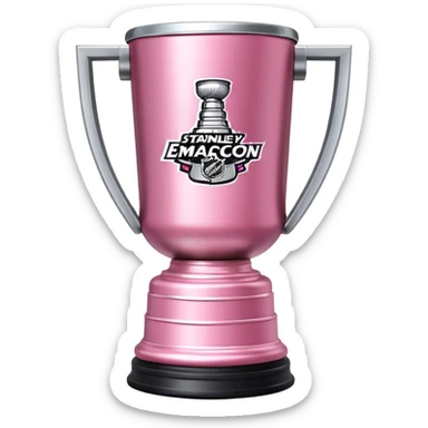 Stanley cup pink sticker