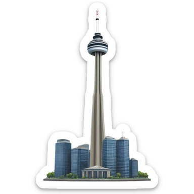 CN Tower sticker