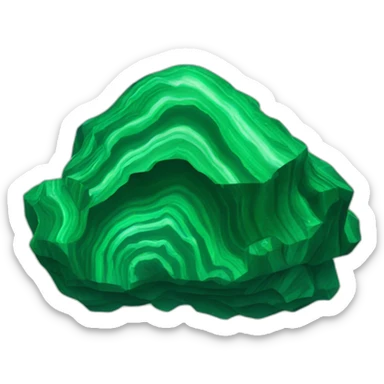 malachite sticker