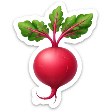 Radish sticker