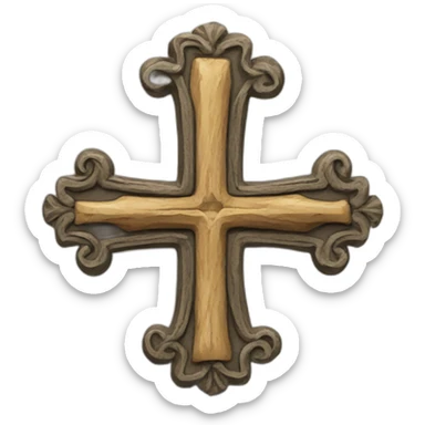 croix de lorraine sticker