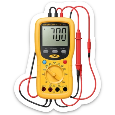 multimeter sticker