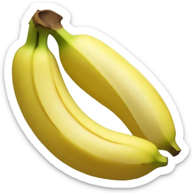  banana peel sticker